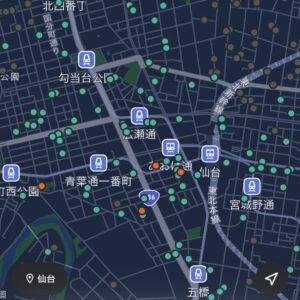 宮城県でLUUPが使えるポートの設置場所（一部）