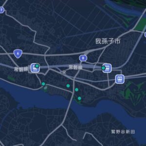 千葉県でLUUPが使えるポートの設置場所（一部）